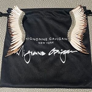 Mignonne Gavigan Madeline Earrings - White and Gold